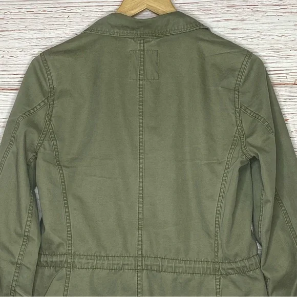 Madewell Passage Jacket in Army Green Sz S